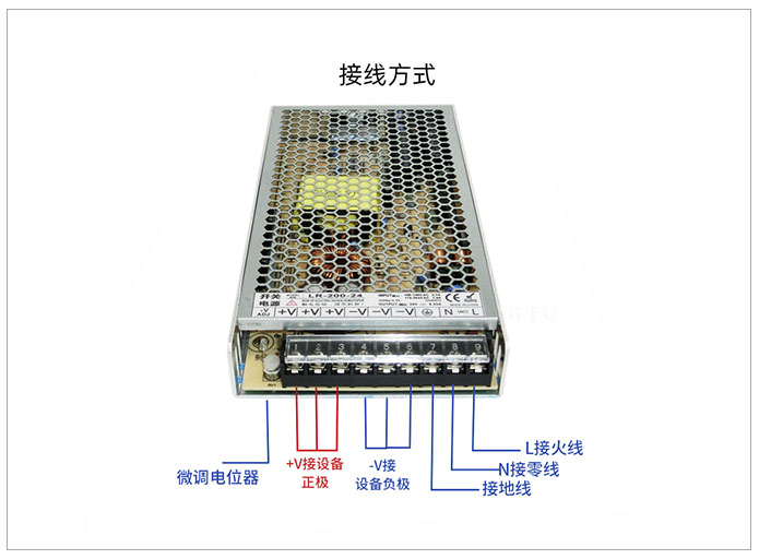 24V200W超薄普通室内电源